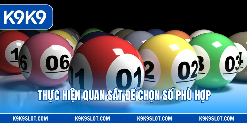 Thực hiện quan sát để chọn số phù hợp